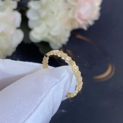 [⭐Veyra]BEE LOVE RING GOLD DIAMOND