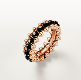 [⭐Veyra]CLASH ELEGANT ROSE GOLD RING FEATURING NATURAL AGATE