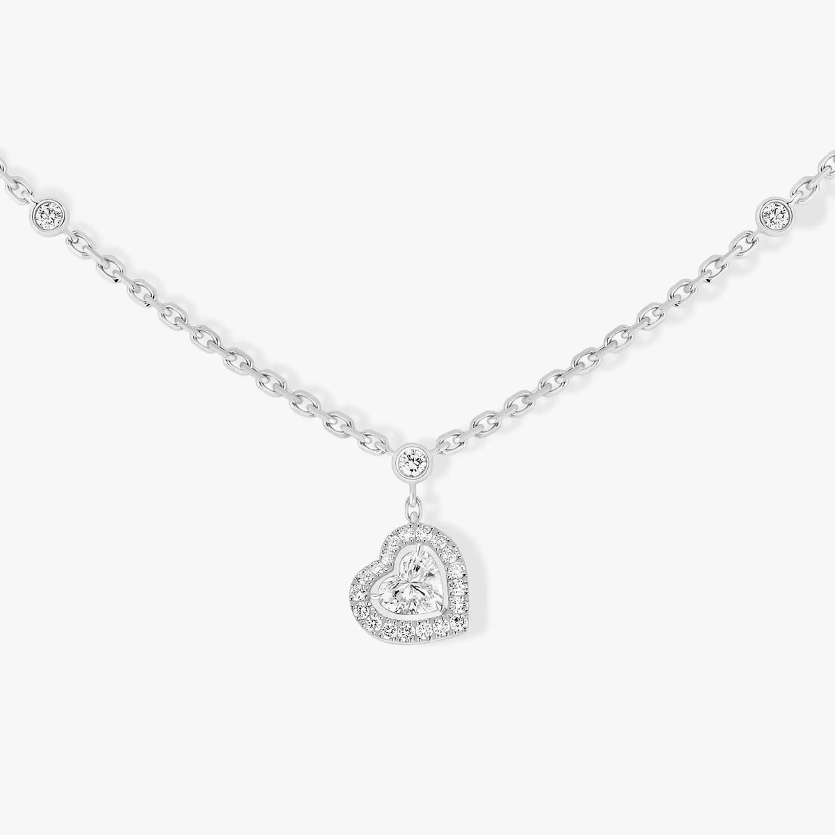 [⭐Veyra]JOY HEART DIAMOND NECKLACE