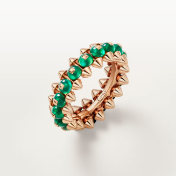 [⭐Veyra]CLASH ELEGANT ROSE GOLD RING FEATURING NATURAL AGATE
