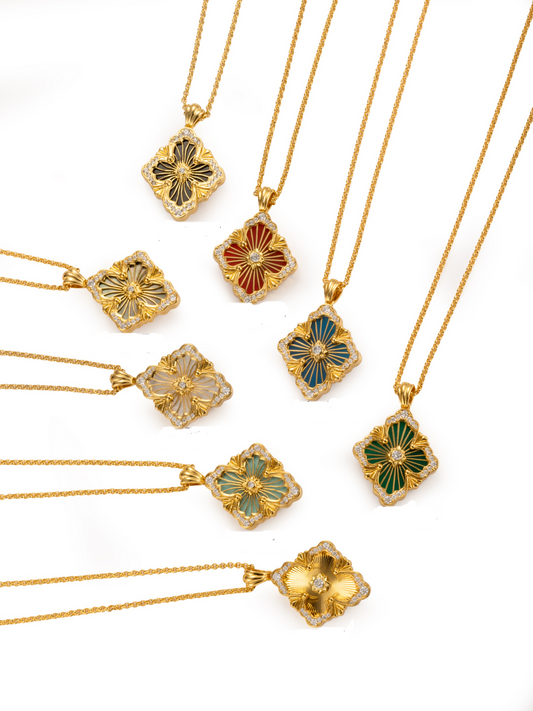 [⭐Veyra] B.C.L BIG SIZE  ENAMEL NECKLACE（Various colors）