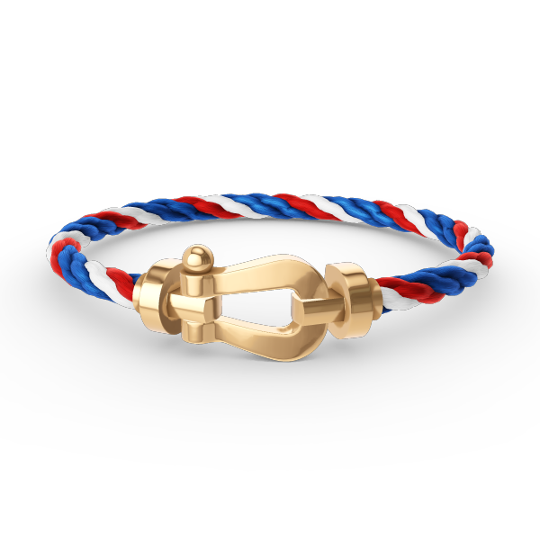 [⭐Veyra]FORCE LARGE HORSESHOE NO DIAMOND BRACELET GOLD