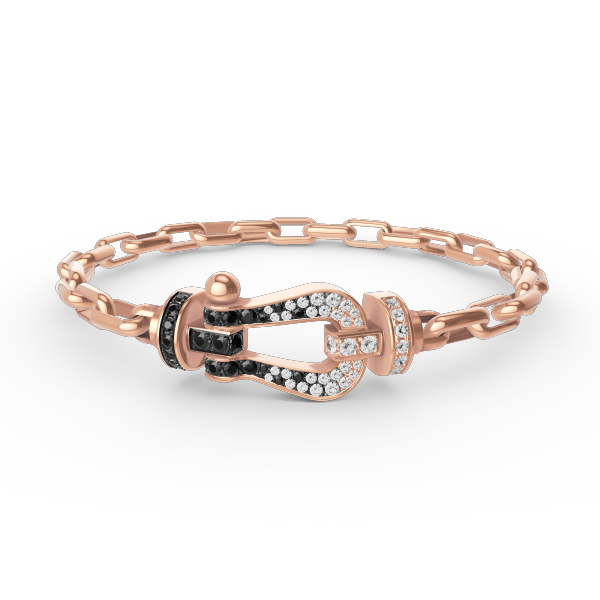 [⭐Veyra]FORCE LARGE HORSESHOE CLASP  METAL BRACELET
