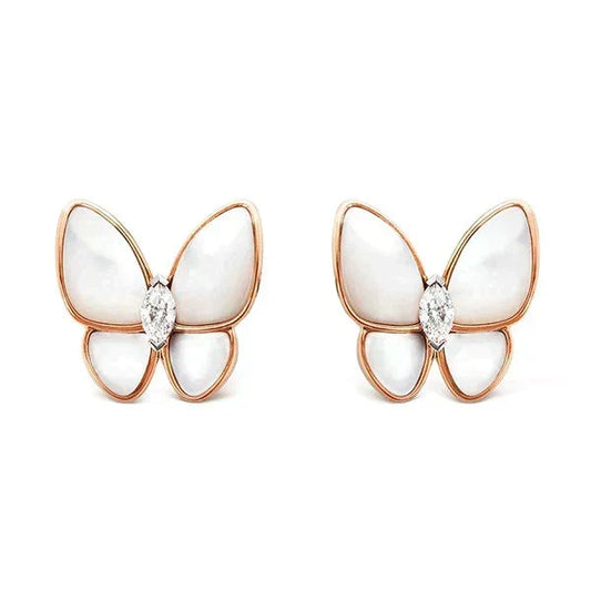 [⭐Veyra]BUTTERFLY MOP DIAMOND EARRINGS
