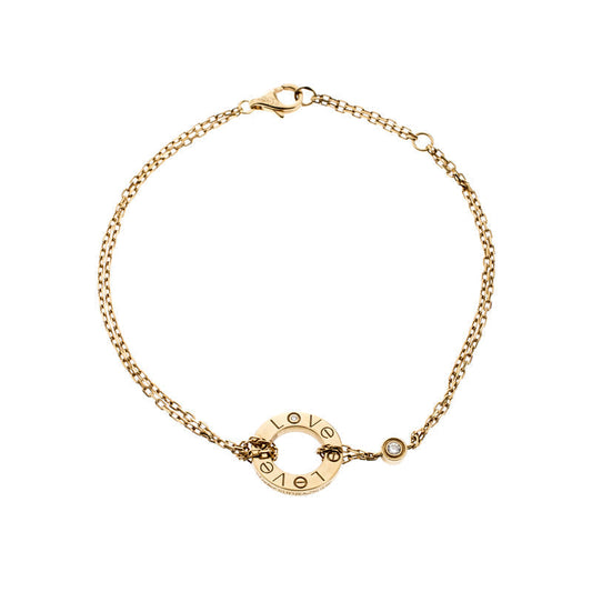 [⭐Veyra]LOVE BRACELET 2 DIAMOND