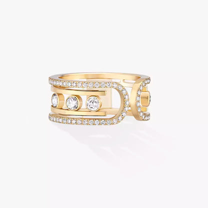 [⭐Veyra]Move 10th Diamond Ring in Gold