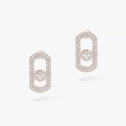 [⭐Veyra]So Move Pave_-Set Diamond Earrings in Silver