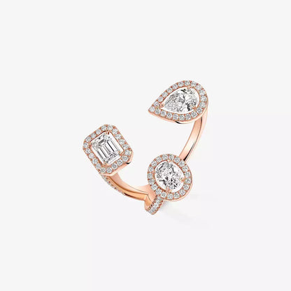 [[⭐Veyra] Diamond Ring 0,25ct My Twin Trilogy