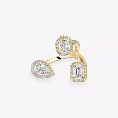[[⭐Veyra] Diamond Ring 0,25ct My Twin Trilogy