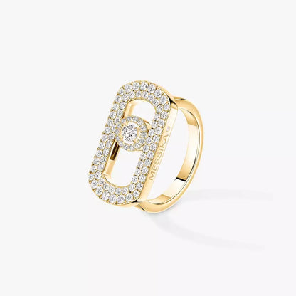 [⭐Veyra]So Move Pave_-Set Diamond Ring