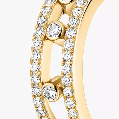 [⭐Veyra]Diamond Pave_ Hoop Earrings Move