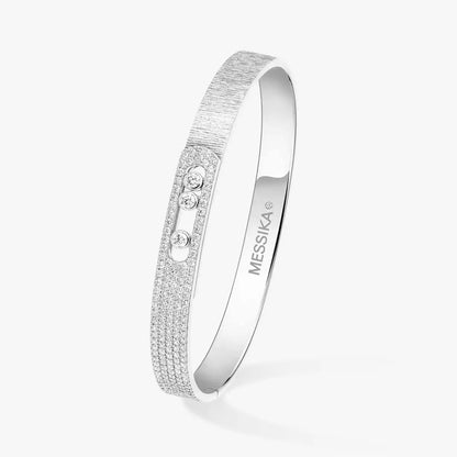 [⭐Veyra]Move Noa Ciselé half pavé bangle