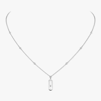 [⭐Veyra] Move Uno Gold Diamond Long Necklace
