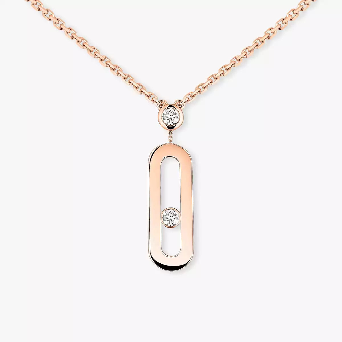 [⭐Veyra] Move Uno Gold Diamond Long Necklace