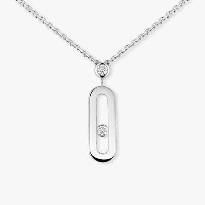 [⭐Veyra] Move Uno Gold Diamond Long Necklace