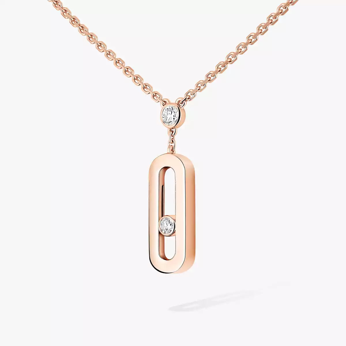 [⭐Veyra] Move Uno Gold Diamond Long Necklace