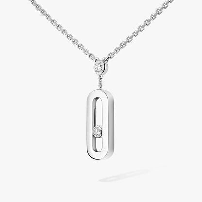 [⭐Veyra] Move Uno Gold Diamond Long Necklace