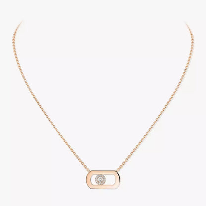 [⭐Veyra]So Move Diamond Necklace in Gold