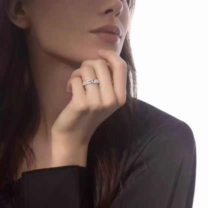 [⭐Veyra]Move Joaillerie Pave_ Diamond Wedding Ring