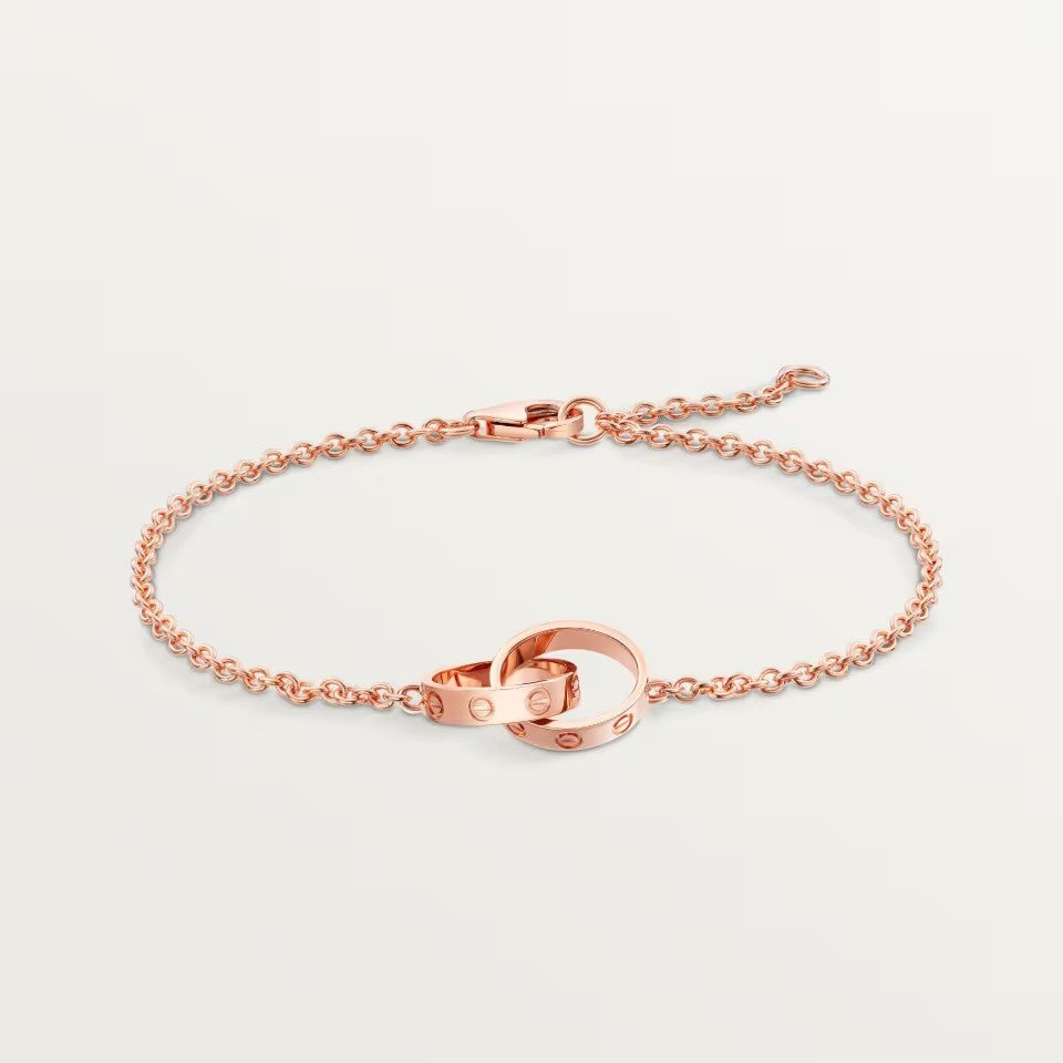 [⭐Veyra]LOVE BRACELET DOUBLE RING