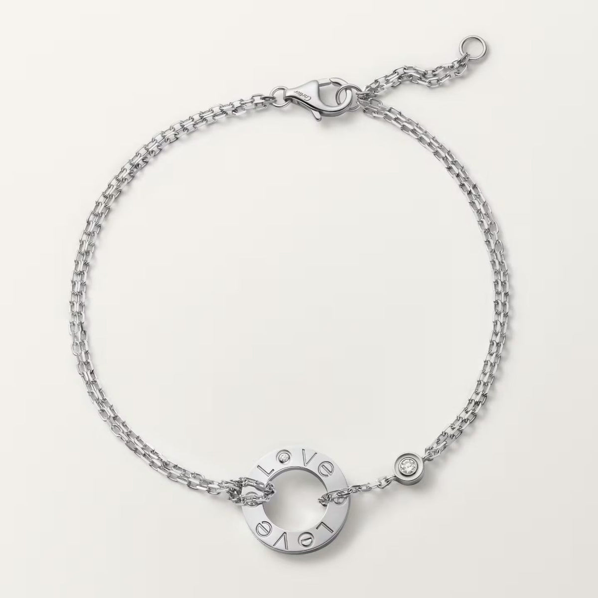 [⭐Veyra]LOVE BRACELET 2 DIAMOND