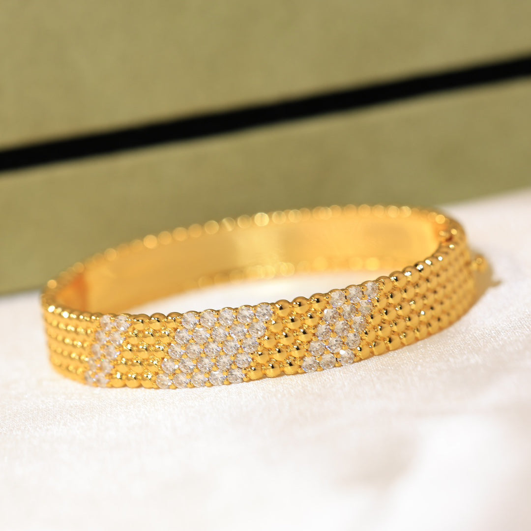 [⭐Veyra]  FIVE-ROW DIAMOND BRACELET