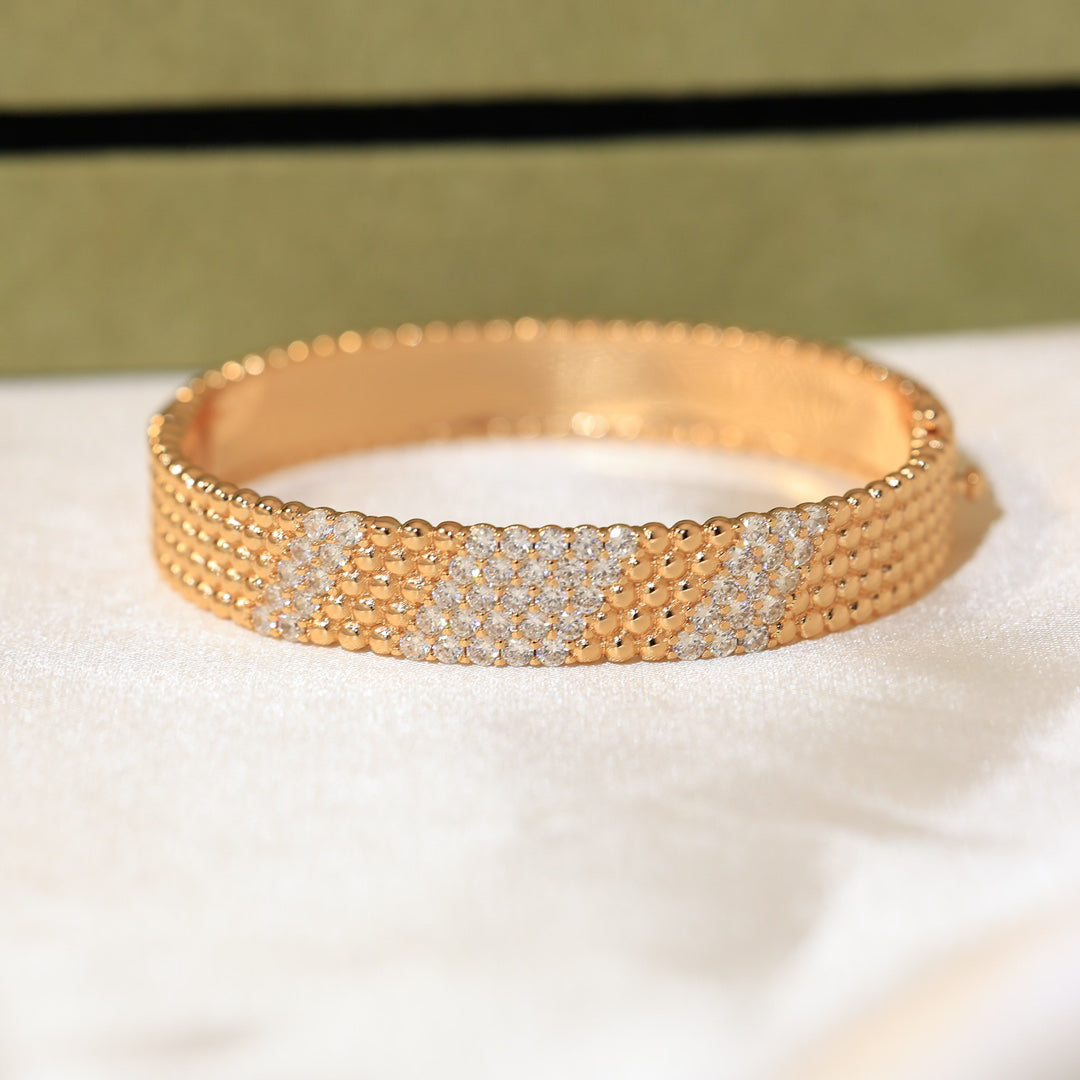 [⭐Veyra]  FIVE-ROW DIAMOND BRACELET