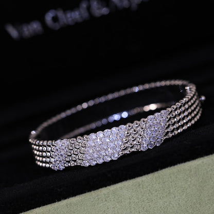 [⭐Veyra]  FIVE-ROW DIAMOND BRACELET