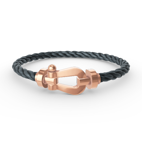 [⭐Veyra]FORCE LARGE HORSESHOE NO DIAMOND BRACELET ROSE GOLD