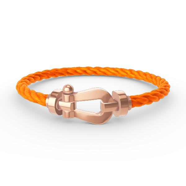 [⭐Veyra]FORCE LARGE HORSESHOE NO DIAMOND BRACELET ROSE GOLD