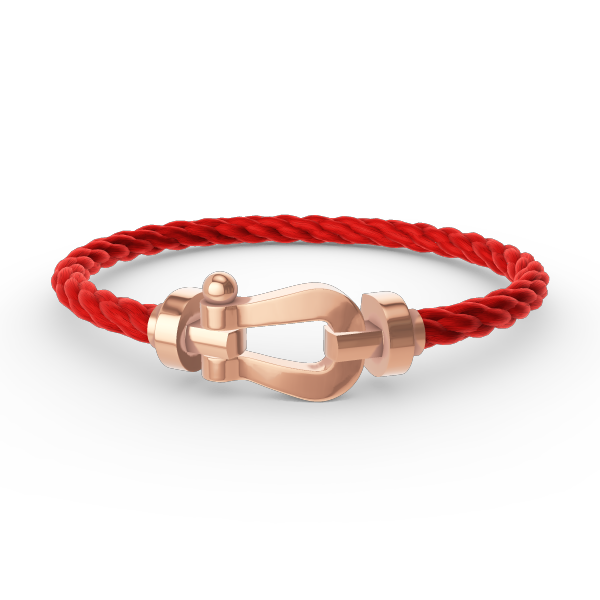 [⭐Veyra]FORCE LARGE HORSESHOE NO DIAMOND BRACELET ROSE GOLD