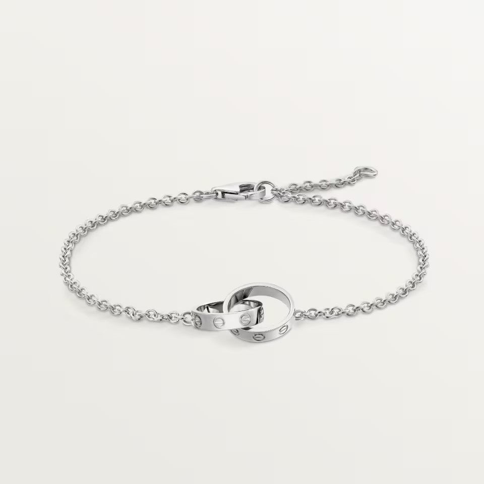 [⭐Veyra]LOVE BRACELET DOUBLE RING