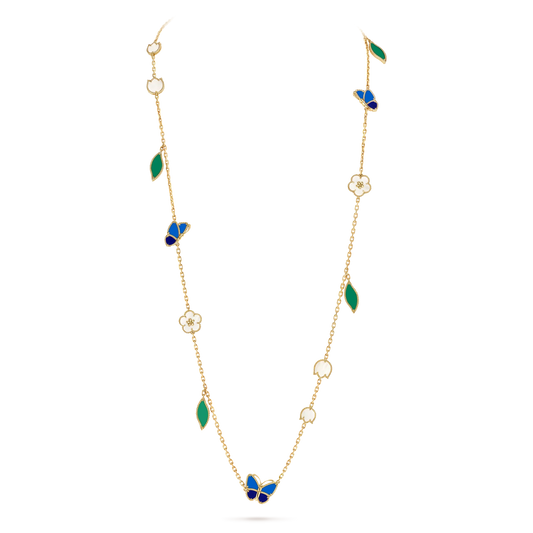 [⭐Veyra] 26 NEW CLOVER 15 MOTIFS LUCKY NECKLACE