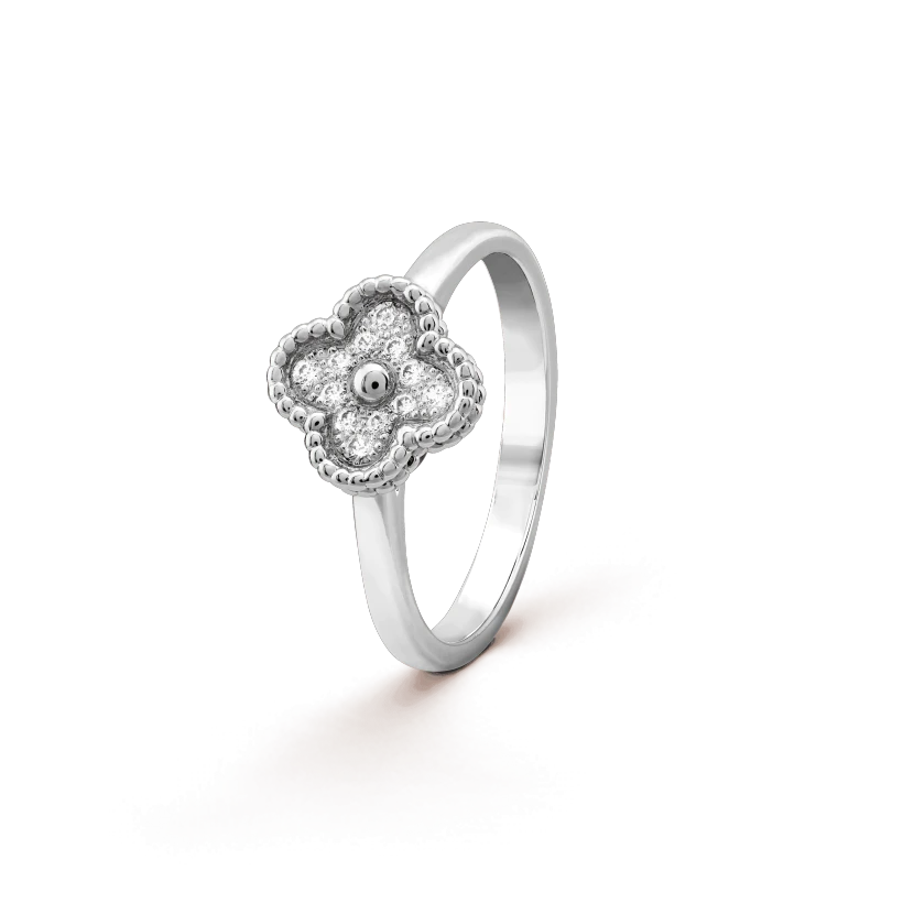 [⭐Veyra]CLOVER DIAMOND RING