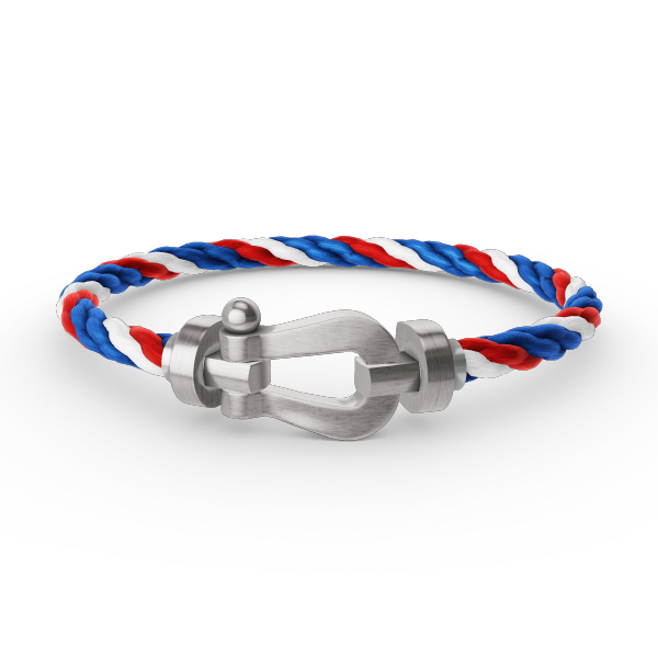 [⭐Veyra]FORCE LARGE HORSESHOE NO DIAMOND BRACELET SILVER