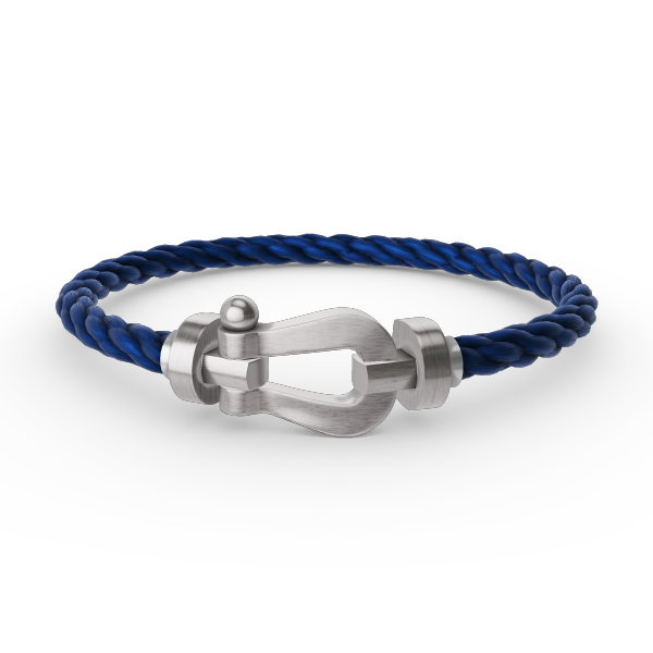 [⭐Veyra]FORCE LARGE HORSESHOE NO DIAMOND BRACELET SILVER