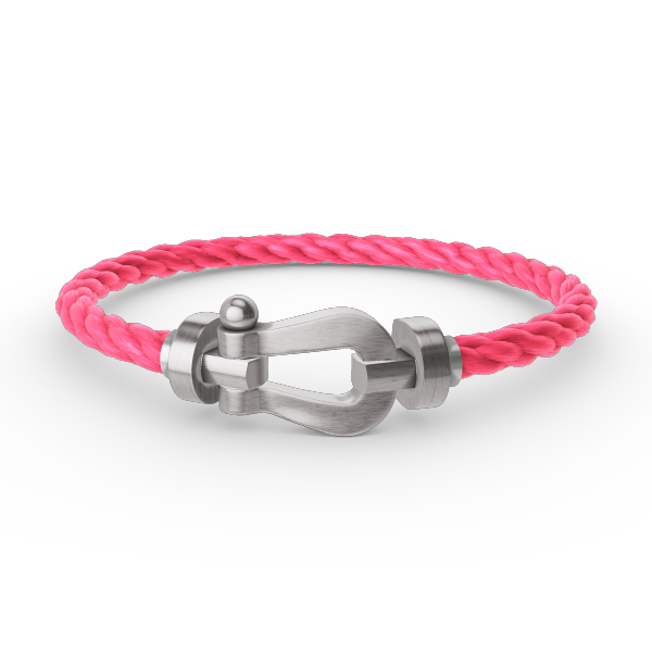[⭐Veyra]FORCE LARGE HORSESHOE NO DIAMOND BRACELET SILVER