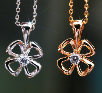 [⭐Veyra]FIOREVER NECKLACE DIAMOND CENTER